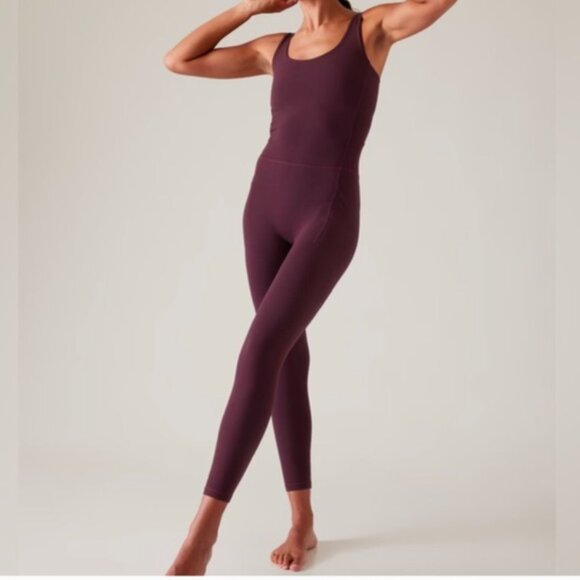 EUC Athleta Salutation Bodysuit Medium - Picture 1 of 9